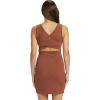 image:imageRoxy Womens Good Keepsake Mini DressRoot Beer 241