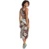 image:imageRoxy Womens Good Keepsake Strappy Midi DressBitter Chocolate Palmeria 233
