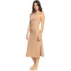 image:imageRoxy Womens Good Keepsake Strappy Midi DressWarm Taupe