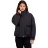 image:imageRoxy Womens Heavyweight Ellie Cropped Hooded Puffer Jacket  Waterproof Winter CoatBlack