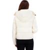 image:imageRoxy Womens Heavyweight Ellie Cropped Hooded Puffer Jacket  Waterproof Winter CoatCream