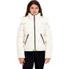 image:imageRoxy Womens Heavyweight Ellie Cropped Hooded Puffer Jacket  Waterproof Winter CoatCream