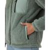 image:imageRoxy Womens Insulated Sherpa Bonded Shirt Jacket  Flannel ShirtLilypad Combo