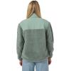 image:imageRoxy Womens Insulated Sherpa Bonded Shirt Jacket  Flannel ShirtLilypad Combo