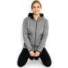 image:imageRoxy Womens Knit Jersey Bonded Fleece Jacket  Full Zip Soft Interior Adjustable HemBlack Heather