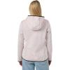 image:imageRoxy Womens Knit Jersey Bonded Fleece Jacket  Full Zip Soft Interior Adjustable HemPink Tapioca