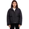 image:imageRoxy Womens Quilted Lightweight Jacket  Oversized Fit Insulated PfasfreeBlack