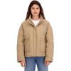 image:imageRoxy Womens Quilted Lightweight Jacket  Oversized Fit Insulated PfasfreeTaupe