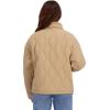image:imageRoxy Womens Quilted Lightweight Jacket  Oversized Fit Insulated PfasfreeTaupe
