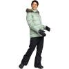 image:imageRoxy Womens Quinn Puffer Jacket  10k Waterproof Pfasfree Recycled Stretch FabricLily Pad