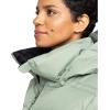 image:imageRoxy Womens Quinn Puffer Jacket  10k Waterproof Pfasfree Recycled Stretch FabricLily Pad