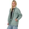 image:imageRoxy Womens Sherpa Bonded Shirt Jacket flannel ShacketLily Pad