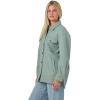 image:imageRoxy Womens Sherpa Bonded Shirt Jacket flannel ShacketLily Pad