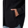 image:imageRoxy Womens Sherpa Bonded Shirt Jacket flannel ShacketTrue Black