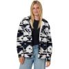 image:imageRoxy Womens Trippin Zip Up HoodieBlack Combo