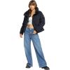image:imageRoxy Womens Winter Rebel Puffer Jacket  10k Waterproof Pfasfree Recycled Stretch FabricAnthracite