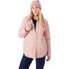image:imageRoxy Womens Alpine Reversible Quilted Shirt Jacket  Oversized Fit Primaloft Insulated PfasfreeRose
