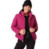 image:imageRoxy Womens Christal Packable Liner Jacket Lightweight Concealed Hood Pfasfree Zip PocketsRasberry