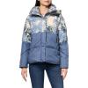 image:imageRoxy Womens Winter Rebel Puffer Jacket  10k Waterproof Pfasfree Recycled Stretch FabricWild Print