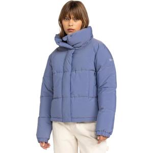 image:imageRoxy Womens Winter Rebel Puffer Jacket  10k Waterproof Pfasfree Recycled Stretch FabricWild Wind