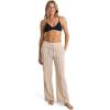 image:imageRoxy Juniors Midnight Avenue Wide Leg PantCream Combo