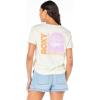 image:imageRoxy Womens Boyfriend Crew TShirt Casual Relaxed Fit Crew Neck Tee Short Sleeve Cotton Basic Shirt Everyday ComfortEgret