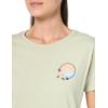 image:imageRoxy Womens Boyfriend Crew TShirt Casual Relaxed Fit Crew Neck Tee Short Sleeve Cotton Basic Shirt Everyday ComfortLaurel Green Tropical Exc