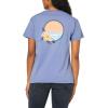 image:imageRoxy Womens Boyfriend Crew TShirt Casual Relaxed Fit Crew Neck Tee Short Sleeve Cotton Basic Shirt Everyday ComfortMarlin 241 Tropical Exc