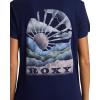 image:imageRoxy Womens Boyfriend Crew TShirt Casual Relaxed Fit Crew Neck Tee Short Sleeve Cotton Basic Shirt Everyday ComfortNaval Academy 241