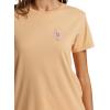 image:imageRoxy Womens Boyfriend Crew TShirt Casual Relaxed Fit Crew Neck Tee Short Sleeve Cotton Basic Shirt Everyday ComfortPorcini 241