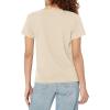 image:imageRoxy Womens Boyfriend Crew TShirt Casual Relaxed Fit Crew Neck Tee Short Sleeve Cotton Basic Shirt Everyday ComfortTapioca Sunny Heart Exc