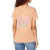 image:imageRoxy Womens Boyfriend Crew TShirt Casual Relaxed Fit Crew Neck Tee Short Sleeve Cotton Basic Shirt Everyday ComfortToffee