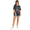 image:imageRoxy Womens Oversized TShirt Casual Baggy Shortsleeve Crew Neck Tee Cotton Comfort Basic Everyday Shirt Relaxed FitAnthracite Sunny 241