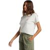 image:imageRoxy Womens Oversized TShirt Casual Baggy Shortsleeve Crew Neck Tee Cotton Comfort Basic Everyday Shirt Relaxed FitEgret 241