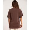 image:imageRoxy Womens Oversized TShirt Casual Baggy Shortsleeve Crew Neck Tee Cotton Comfort Basic Everyday Shirt Relaxed FitRsy0