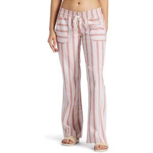 image:imageRoxy Juniors Midnight Avenue Wide Leg PantCedar Wood Bonzer Bico Stripe 233