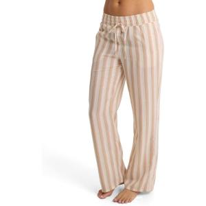 image:imageRoxy Juniors Midnight Avenue Wide Leg PantCream Combo
