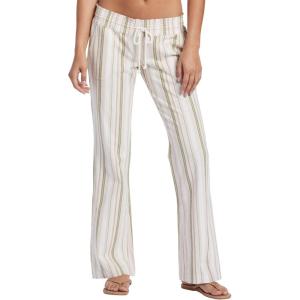 image:imageRoxy Juniors Midnight Avenue Wide Leg PantLoden Green Cabana Stripe