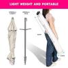 image:imageRoxy Beach Umbrella with UV 50 Sun Protection  Adjustable Tilt Windproof Design Lightweight Portable Umbrella with Carry Bag  Perfect for Beach Patio or Outdoor UseAnthracite