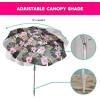 image:imageRoxy Beach Umbrella with UV 50 Sun Protection  Adjustable Tilt Windproof Design Lightweight Portable Umbrella with Carry Bag  Perfect for Beach Patio or Outdoor UseAnthracite