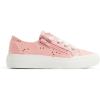 image:imageRoxy Girls Marina Zip Canvas SneakerLight Pink