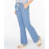 image:imageRoxy Womens Oceanside Pant Linen Pockets Comfortable Breathable Summer Beach Cover Up Elastic Drawstring WaistInfinity Blue