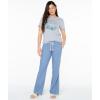 image:imageRoxy Womens Oceanside Pant Linen Pockets Comfortable Breathable Summer Beach Cover Up Elastic Drawstring WaistInfinity Blue