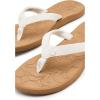 image:imageRoxy Womens Vickie Flip Flop SandalWhite 1