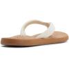 image:imageRoxy Womens Vickie Flip Flop SandalWhiteTan