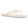 image:imageRoxy womens Bermuda Flip Flop SandalFloral White