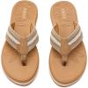 image:imageRoxy Womens Colbee Hi Ii FlipFlopWoven Natural
