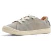 image:imageRoxy Womens Bayshore Canvas Slipon SneakerLight Grey