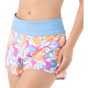 image:imageRoxy Womens Board Shorts Tummy Control 4Way Stretch QuickDry 2 Swim Shorts UPF 50 Beach Shorts Multi Medium