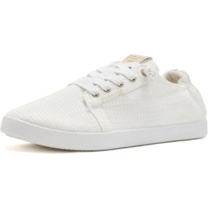 image:imageRoxy Womens Mauka Slipon Canvas SneakerTextured Other White